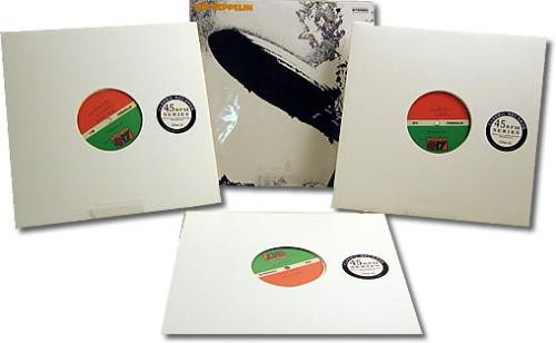 LED ZEPPELIN Ⅰ LP Led Zeppelin I Vinyl 1969 CT Terre Haute Press Original